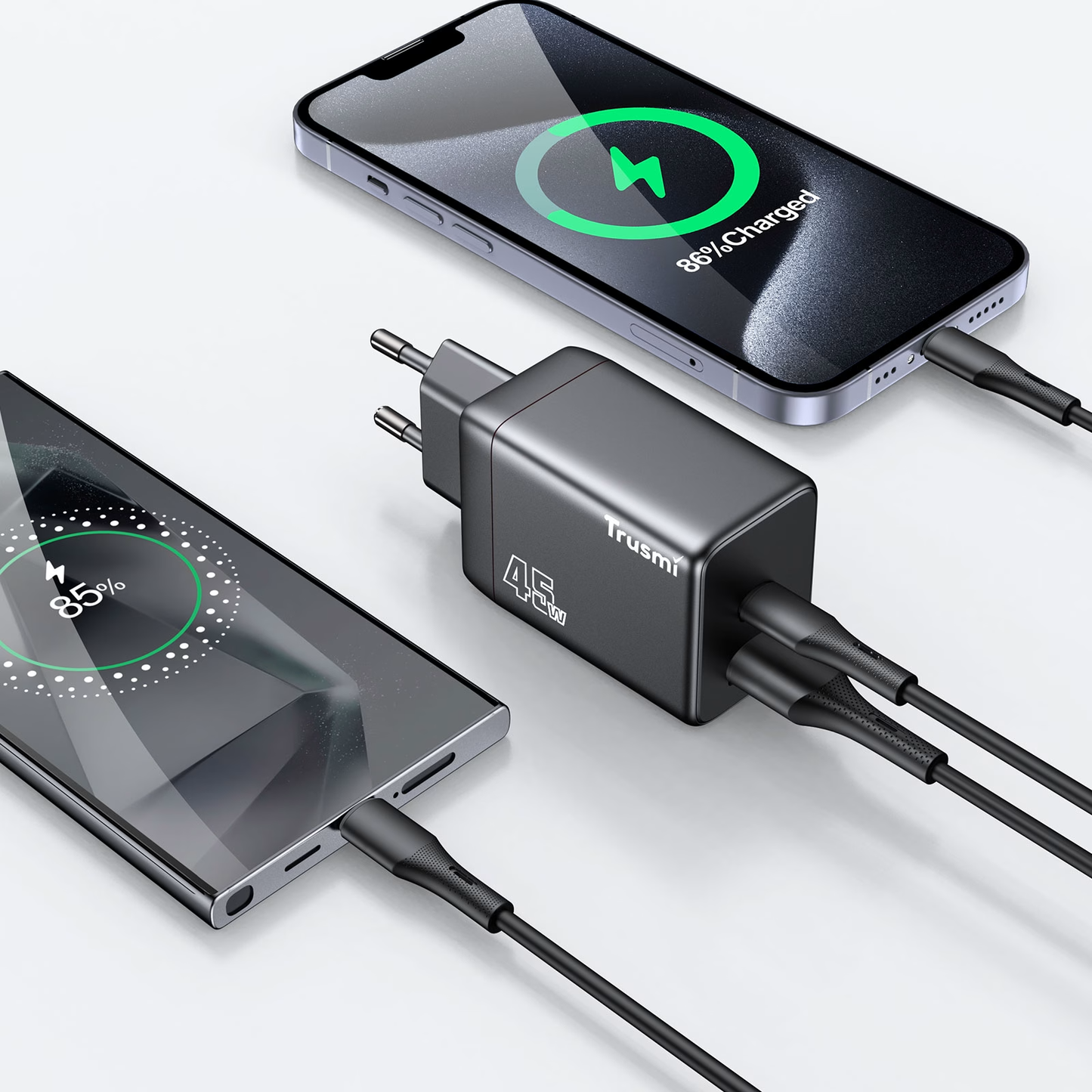 TRUSMI CH06-050 PD45W A+C Mini GaN Fast Charger