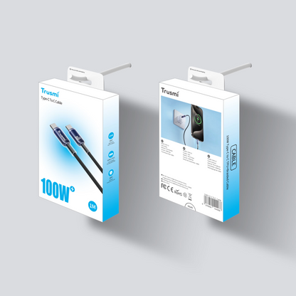TRUSMI CA43-12 100W CC TPU Braided Cable